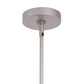 Modern 1-Light Metal Dimmable Island Pendant Light
